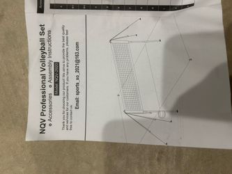 Professional volleyball set