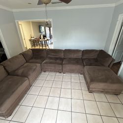 Sectional With Ottoman