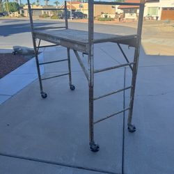 6 Foot Heavy Duty, Rolling Scaffolding By Goldblatt Biljax Brand