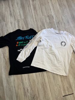 NEED GONE! Chrome heart Long sleeves size Large And Xl