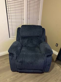 Blue Recliner