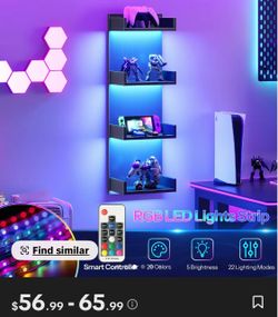 RGB LED Light Strip with Smart Controller