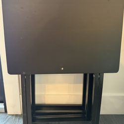 Black 5-pcs Snack Table 