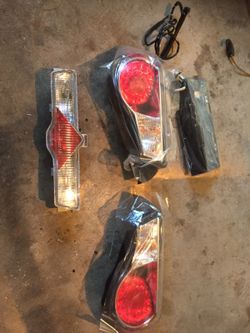 Muffler and tails lights