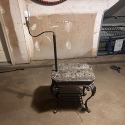 End Table With Light 