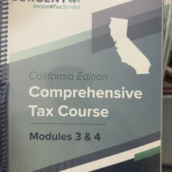 Comprehensive Tax Course Book