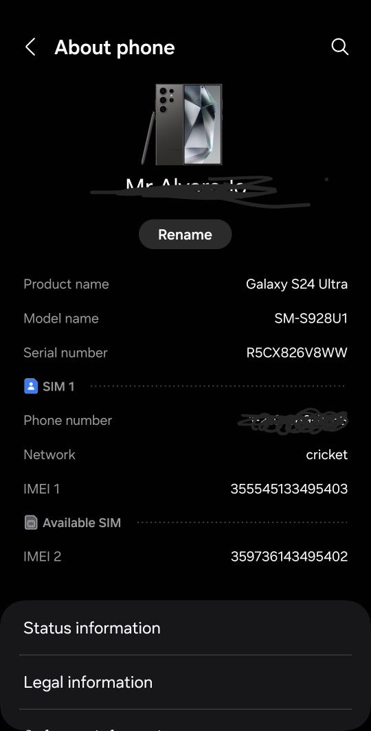 Galaxy S24 Ultra WITH TIK TOK