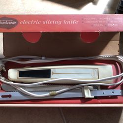 Vintage Sunbeam Electric Slicing Knife