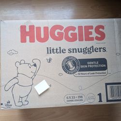 Huggies diapers Size 1