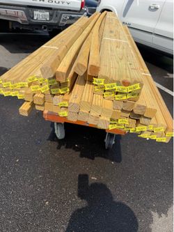 5 new 8-foot deck posts for sale