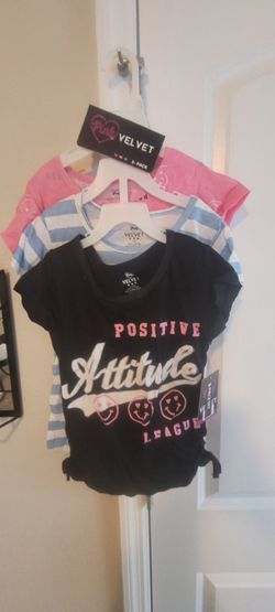 Pink Velvet Girls 3-Pack T-Shirts
