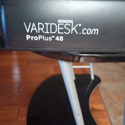 VARIDESK 48" With Office Chair Rolling Desk