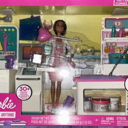 Barbie Fast Care Clinic Fashion Doll and Accessories Set