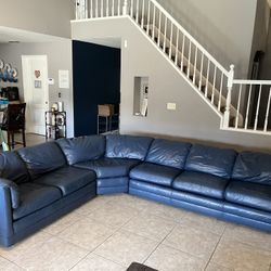 Leather Sectional