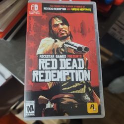 NINTENDO SWITCH RED DEAD REDEMPTION W/UNDEAD NIGHTMARE AND SWITCH 2 UPGRADE 