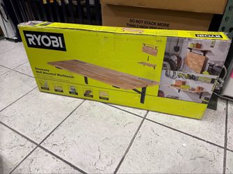RYOBI — Stowaway Wall Mounted Folding Workbench Table