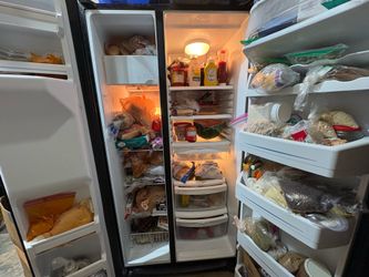 GE Refrigerator Black