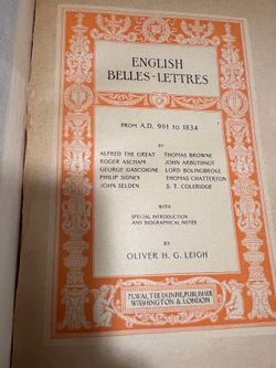 Antique book set