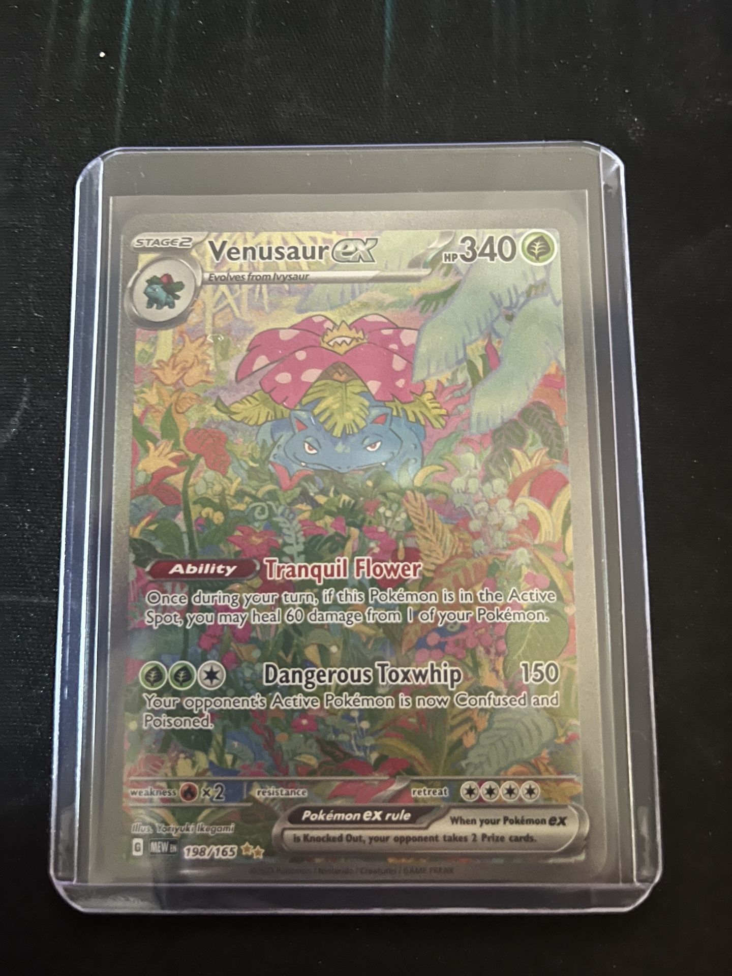 Venusaur ex - 198/165 - SV: Scarlet & Violet 151 (MEW)