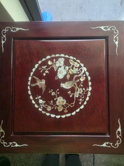 Chinese rosewood stand