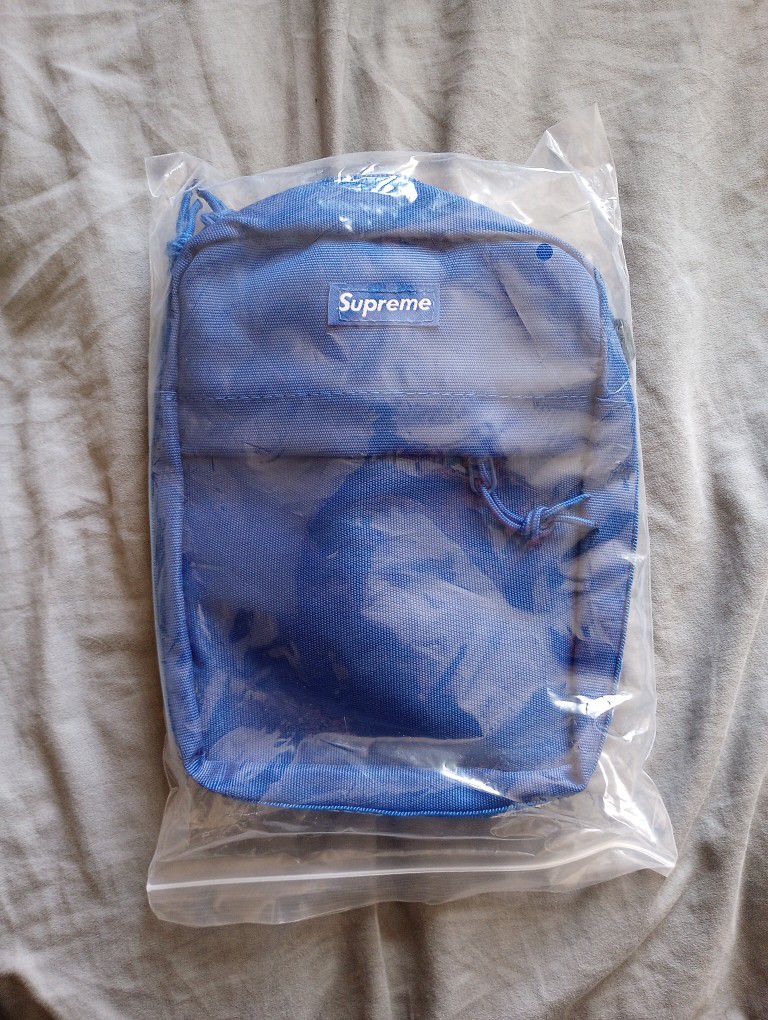 Supreme Side Bag Blue 