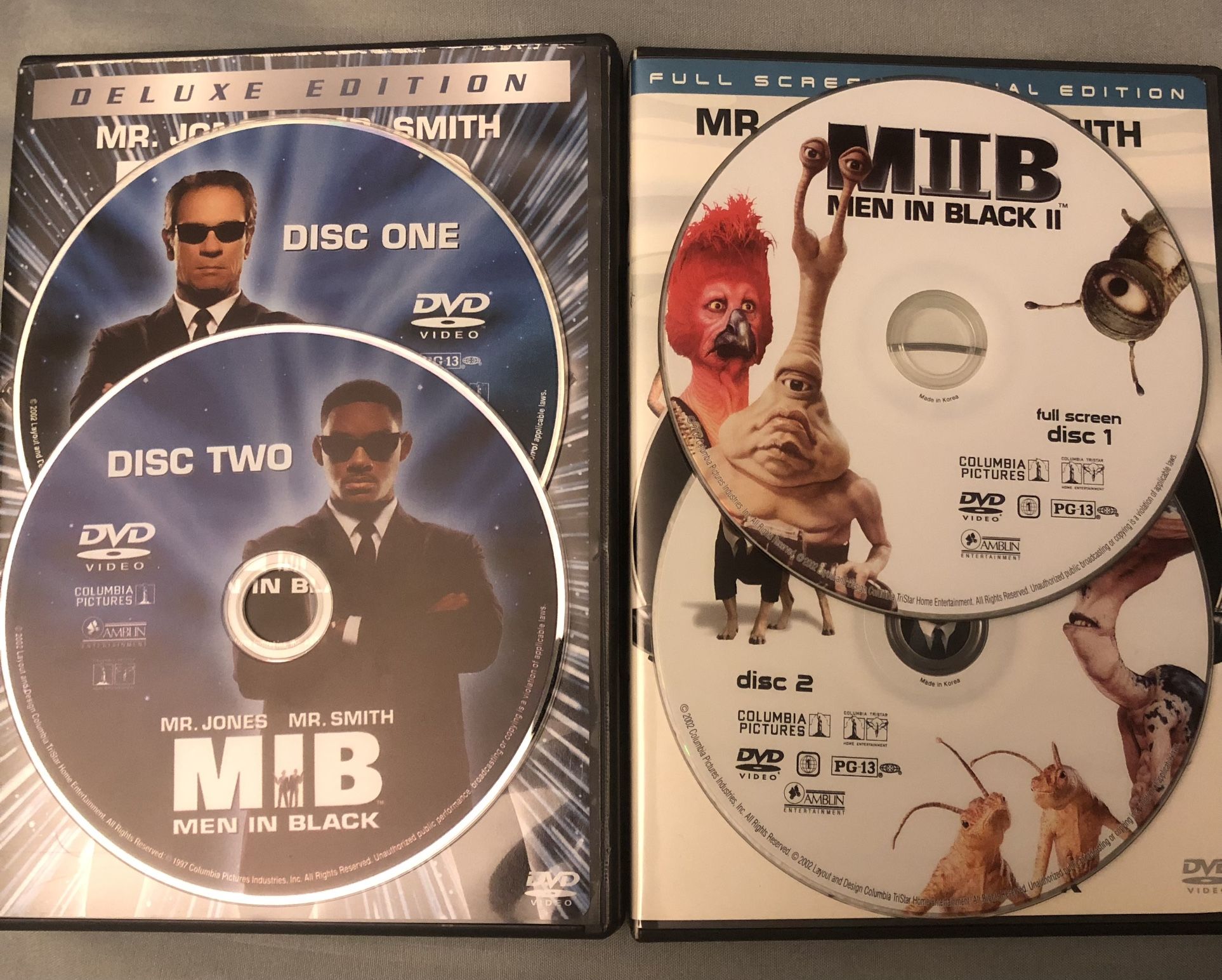 MIB Men In Black DVD Will Smith