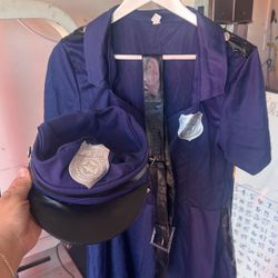 Women’s Cop Costume Dress