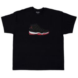 Jordan Bred 11’s shirt!