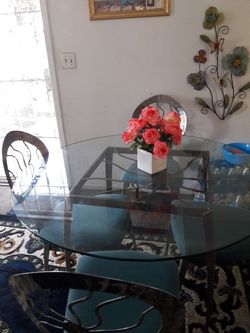 Glass table