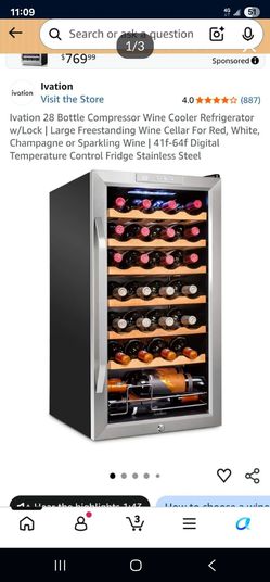 Compressor Wine Cooler Refrigerator