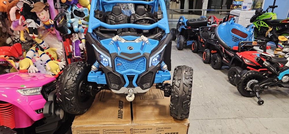 Ride On Power Wheels Rc Cars Kid Girl Vehicles 12v 24v 48v