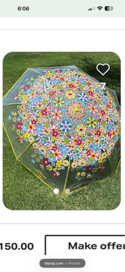 Takashi Murakami umbrella $200 obo cash only