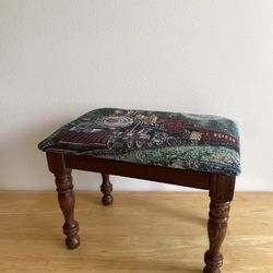 Upholstered Train Stool