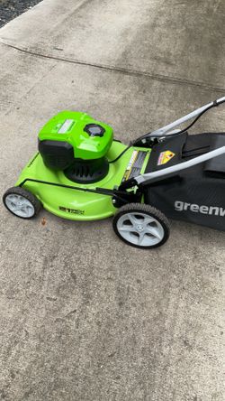 Greenworks lawnmower