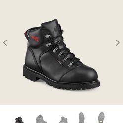 SIZE 8.5 RED WING THE TRUWELT WATERPROOF LEATHER SAFETY TOE BOOTS BRAND NEW