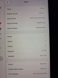 ipad 10th gen