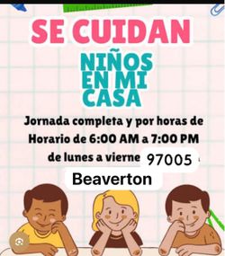 Cuido niños en mi casa