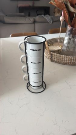 ESPRESSO MUGS $15 OBO