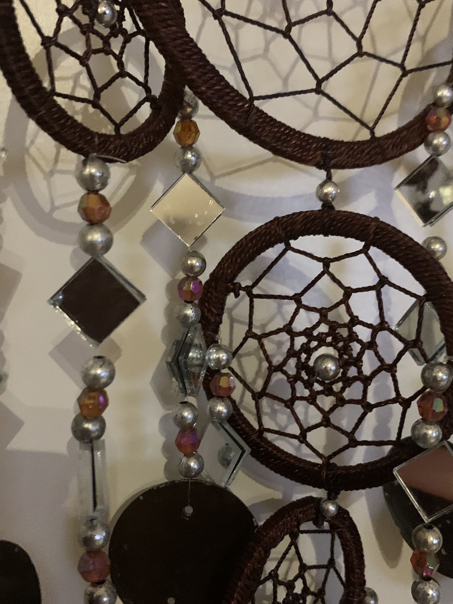 Brown Mirrored Dream Catcher