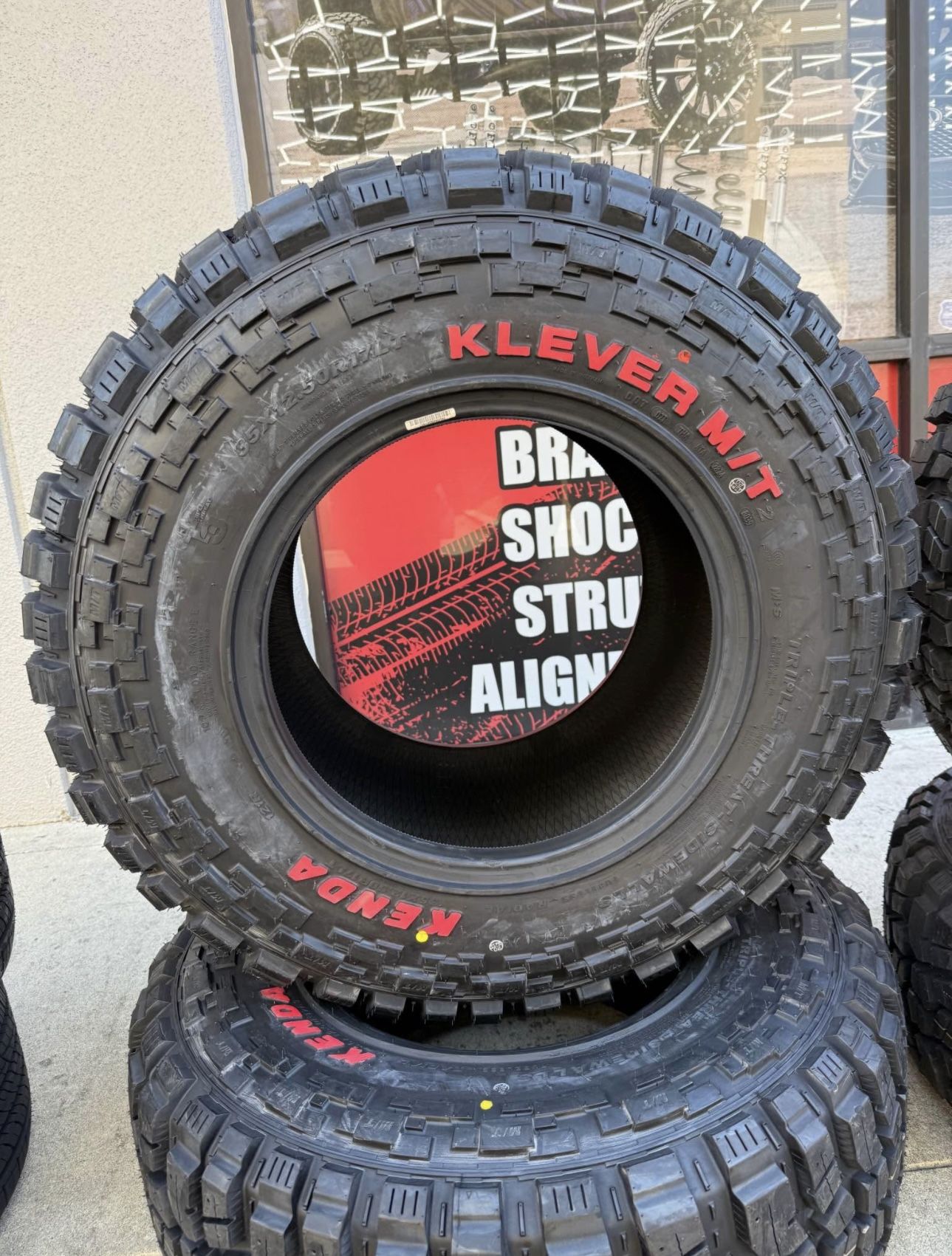 LT35x12.50R17 Kenda Klever MT KR629 W/Raised Red Letters For Sale, WE FINANCE