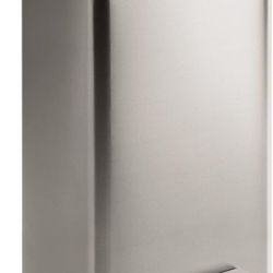 KOHLER 20940-ST 13 Gallon Kitchen Step Trash Can with Foot Pedal, Soft Close Lid, Stainless Steel

