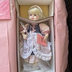 Porcelain Doll Bo-Peep Premier Edition Of Treasury Collection By Patricia Rose