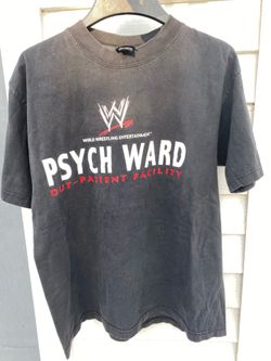 Vintage 2002 WWE Psych Ward T-Shirt Men’s M Black