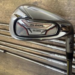 Honma Be ZEAL 535 Iron Set (8 Clubs: 6-11, AW, SW) - NS Pro 950 Steel
