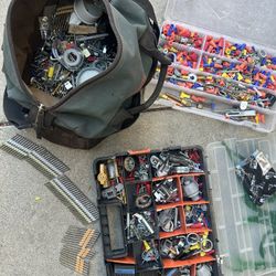 Huge DIY Hardware Lot: Screws, Bolts, Wire Nuts + Storage Bags