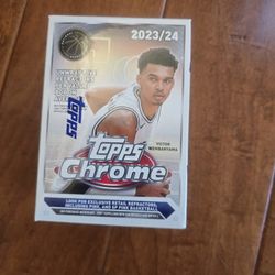 2023 Topps Chrome NBA Blaster Sealed