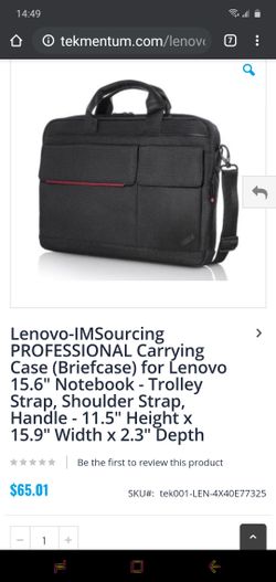 Lenovo-IMSourcing PROFESSIONAL Carrying Case