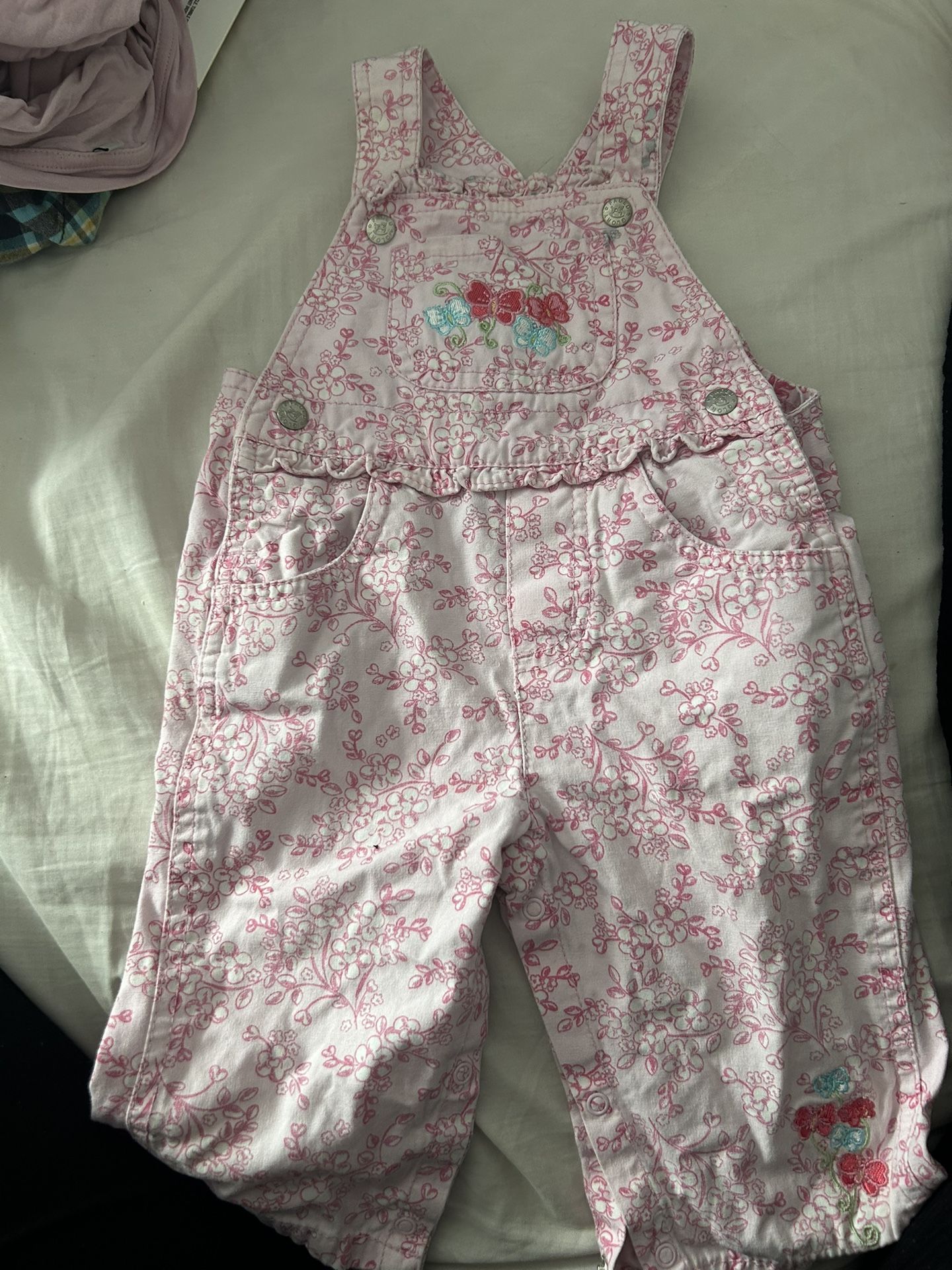 45 Pieces Of 3-6 Month Baby Girl Clothing