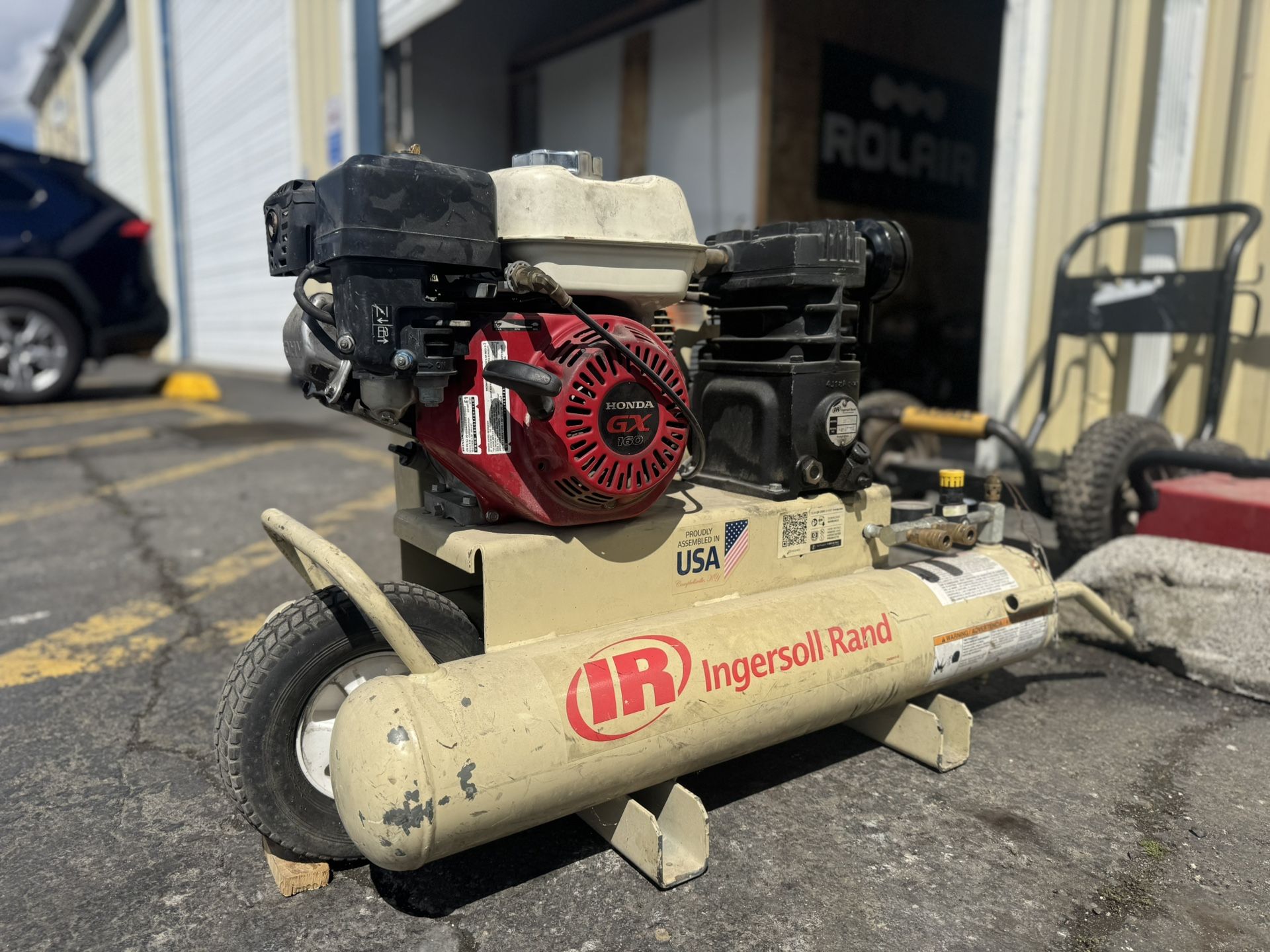 Ingersoll Rand Gas Air Compressor