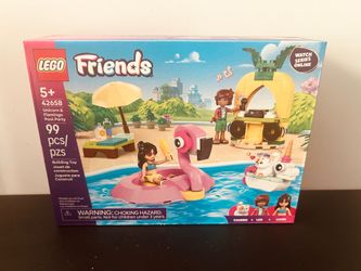 LEGO Friends Unicorn & Flamingo Pool Party 42658